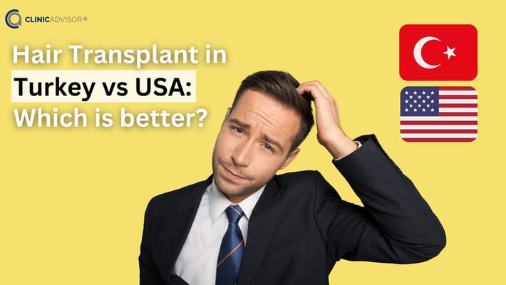 Hair Transplant in Turkey vs USA